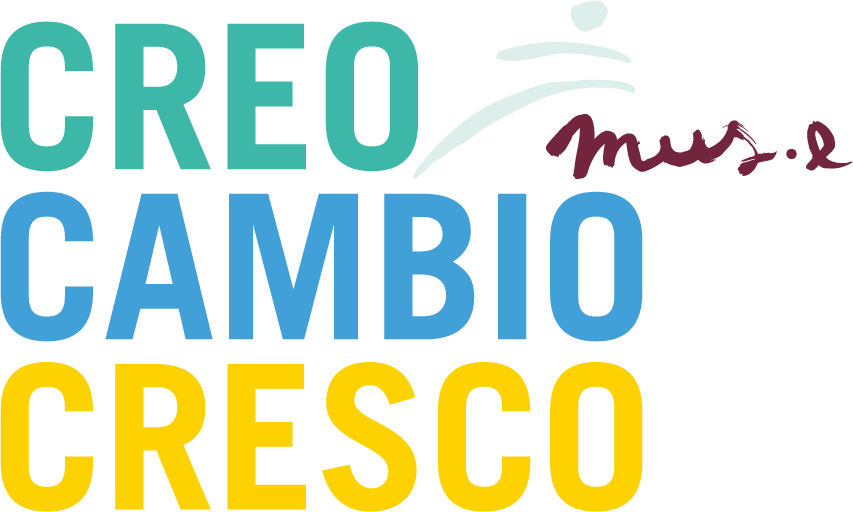 Logo Fondazione Mus-e Italia ETS CREO CAMBIO CRESCO